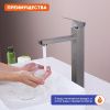 Смеситель для раковины ProHanss P30.15.09 на столешницу графит