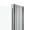 Душевая дверь Тритон Дабл Щ0000036861 90х185 стекло прозрачное профиль хром