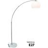 Торшер Arte Lamp Paolo (Паоло) A5822PN-1SS