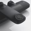 Душевая стойка Rose R3936H настенная цвет черный