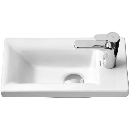 Тумба с раковиной Orange МИНИ Mini-40TUW+Ra 40х20 цвет белый