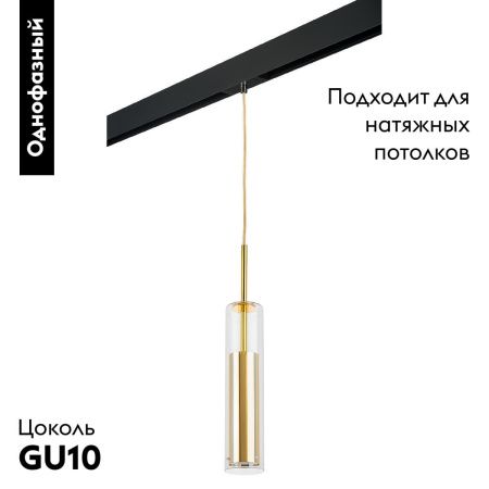Трековый однофазный светильник Lightstar Cilino (Цилино) PRO756012