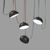 Трековый однофазный светильник Denkirs Belty flow (Белты флов) DK5562-BK