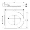 Крышка сиденье для унитаза Toto MH TC514F/TC514G
