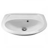 Раковина из сантехнического фарфора Santek Бриз 1WH110448 50х40 подвесная цвет белый