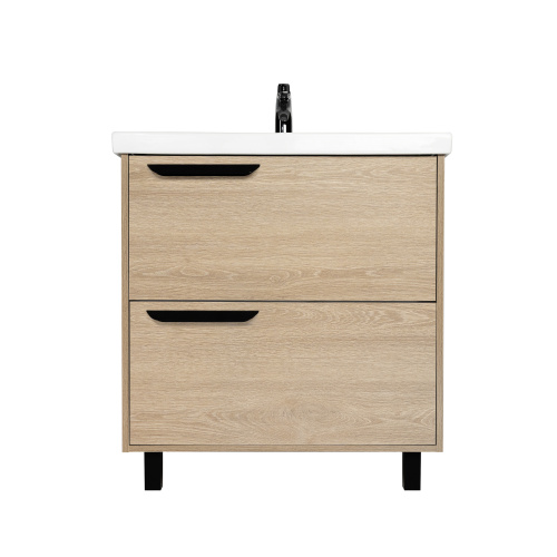 Тумба под раковину Viant КЕЛЬН VKEL80FOSD-T2Y 77х44х72 напольная цвет бежевый - фото 2