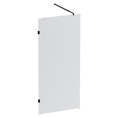 Душевая перегородка Am.Pm X-Joy W94WI-90-F1-BTE 90х195 стекло прозрачное профиль черный