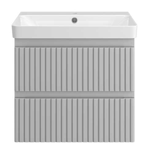 Тумба под раковину Brevita Victory VIC-07060-0302Я 56х45х49 подвесная - фото 2