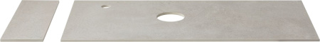 Столешница Aquanet Nova Lite Loft 00261849 71х40 накладная цвет серый