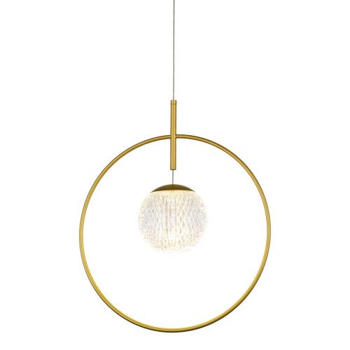 Светильник подвесной Delight Collection Elliot Diamante (Еллиот Диаманте) MD21001043-1A gold - фото 2
