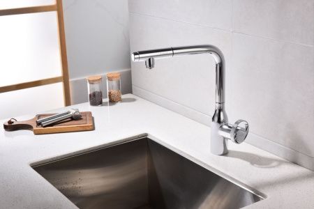 Смеситель для кухни Paulmark URBAN Ur213104-CR на мойку хром