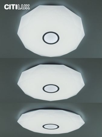 Люстра потолочная Citilux Диамант Смарт CL713A100G