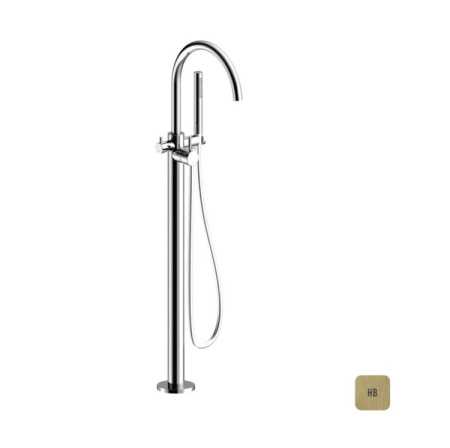 Смеситель Almar E216000.HB напольный латунь брашированная/шлифованная