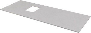 Столешница Allen Brau Infinity 1.21015.G-S 120х46 накладная цвет серый