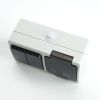 Блок розетка 1-местная выключатель 2-клавишный Stekker PST16-11-54/10-121-54 32761