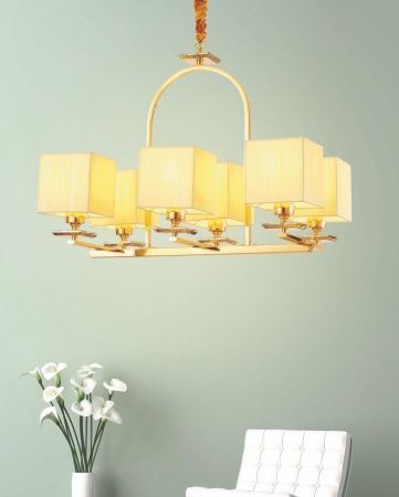 Люстра подвесная Lumina Deco Liniano (Линиано) LDP 17100-6 GD
