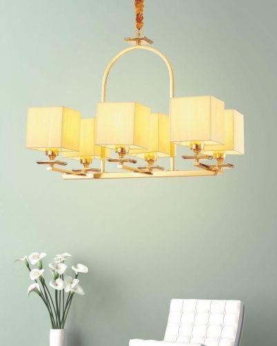 Люстра подвесная Lumina Deco Liniano (Линиано) LDP 17100-6 GD - фото 3