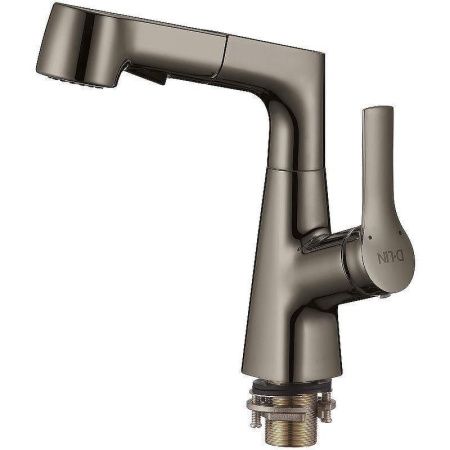 Смеситель для кухни D-Lin D158374-S на мойку графит