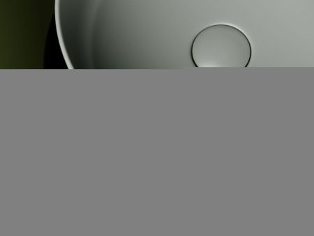 Раковина из сантехнического фарфора Ceramica Nova ELEMENT CN6073MH 40х40 накладная цвет черный без отверстий под смеситель