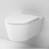 Унитаз подвесной Am.Pm Func C8F1701SC белый с сиденьем микролифт безободковый каскадный смыв