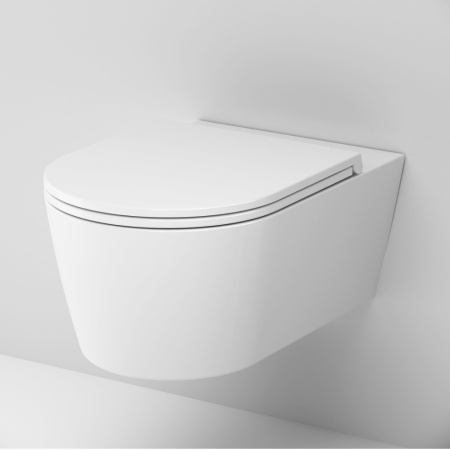 Унитаз подвесной Am.Pm Func C8F1701SC белый с сиденьем микролифт безободковый каскадный смыв