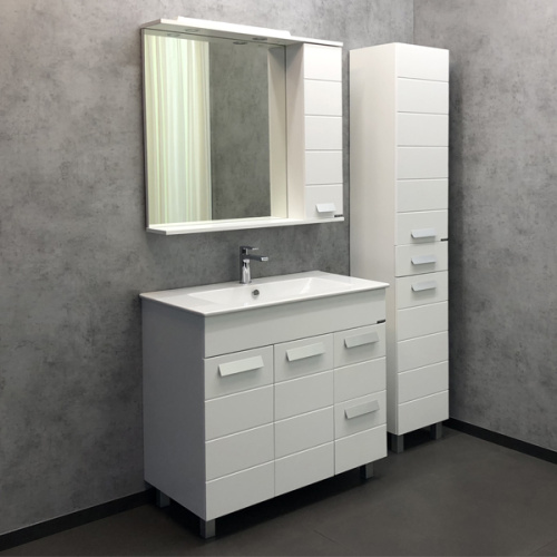 Тумба с раковиной Comforty 00-00001644CF 91x46,5x87,5 - фото 4