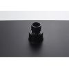 Душевая стойка Knotlor KN-23/BL настенная цвет черный