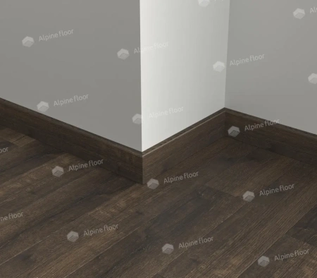 Напольный плинтус Alpine Floor Parquet Light SK 13-22 Коричневый толщина 1.25 см 2200х80