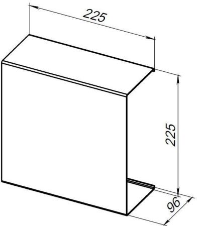 Полка в ванную комнату Aquanet Магнум 00302235