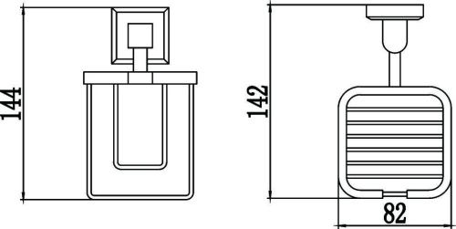 Держатель освежителя воздуха Savol S-009533 - фото 2