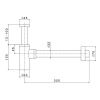 Сифон для раковины Newform X-Steel 316 218.21.018 хром