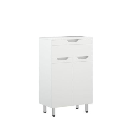 Комод Corozo Лея SD-00001510 50х30 напольный цвет белый
