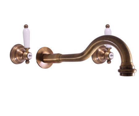 Смеситель RavSlezak MORAVA RETRO MK531SM встраиваемый бронза