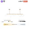 Люстра потолочная Lightera Nyasa (Ныаса) LE117L-80GA WIFI