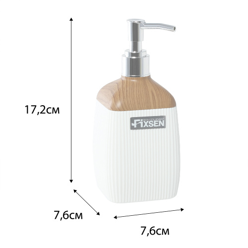 Диспенсер жидкого мыла Fixsen White wood FX-402-1 - фото 4