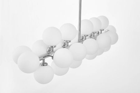 Люстра на штанге Lumina Deco Marsiada (Марсиада) LDP 6033-24 CHR