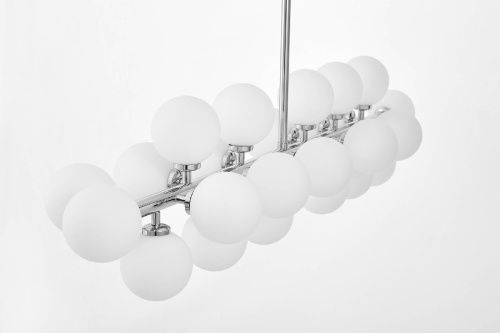 Люстра на штанге Lumina Deco Marsiada (Марсиада) LDP 6033-24 CHR - фото 4