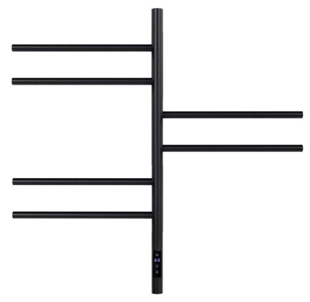 Полотенцесушитель электрический Vincea VTD-1S2CBE 45х80 черный