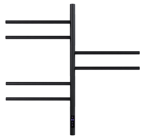 Полотенцесушитель Vincea VTD-1S2CBE 43х80 электрический черный - фото 3