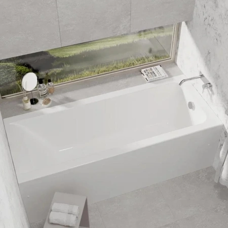 Ванна акриловая Alba Spa MARRY ВПР0390000100 170х70 пристенная прямоугольная без ножек