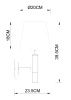 Бра Arte Lamp Robert (Роберт) A5066AP-1BK
