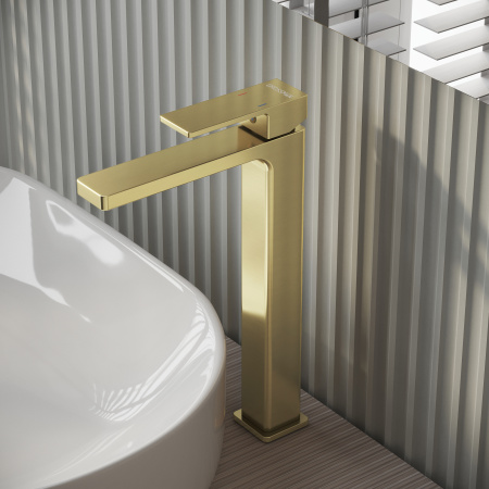 Смеситель Grossman Style 520.K35.05.320 на раковину золото