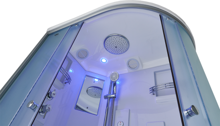 Душевая кабина Timo Standart T-5502LГ/М-T-CT55-T-CH/C 120х85 асимметричная с крышей ориентация левая