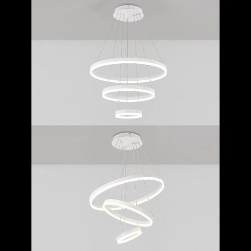 Люстра подвесная Natali Kovaltseva Oreol (Ореол) LED LAMPS 81277 - фото 2