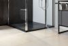 Душевой поддон из искусственного камня Allen Brau Priority 8.31002-AM 90х90 черный без каркаса