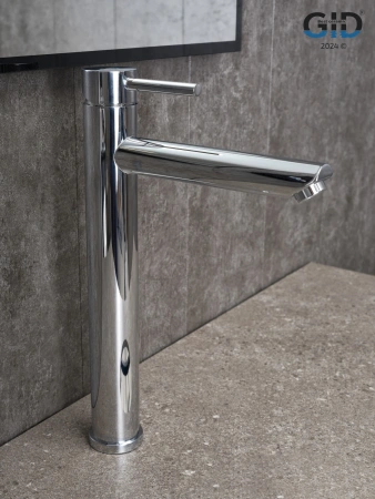 Смеситель Gid Cascada Berlin SS080-CH-D (SS080CHD) на столешницу хром