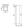 Шкаф-пенал Laufen Base 4.0268.2.110.261.1 40х170 цвет белый