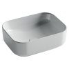 Раковина из сантехнического фарфора Ceramica Nova ELEMENT CN5042 40х30 накладная цвет белый без отверстий под смеситель