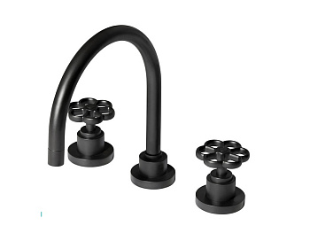 Смеситель Mamoli Hipster 45180000005K на раковину черный матовый