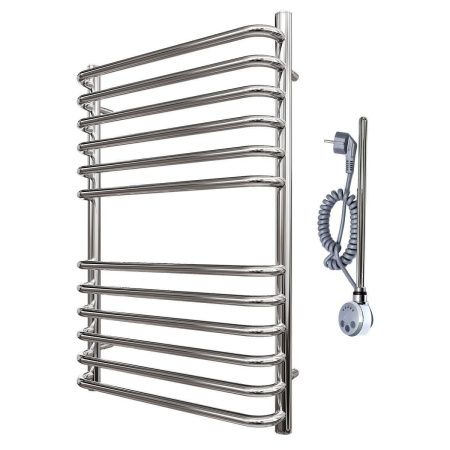 Полотенцесушитель электрический Point Нептун Премиум PN09158SE 55х80 хром